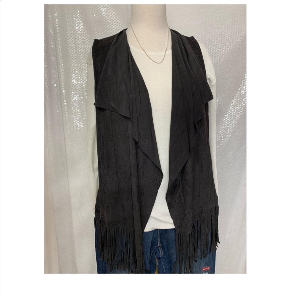 Velvet vest